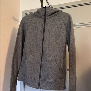 Women's Lululemon Gray Zip-Up Hoodie